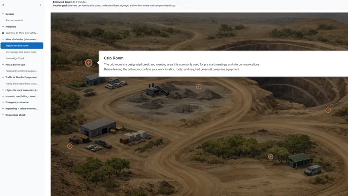Mine Site Safety Induction